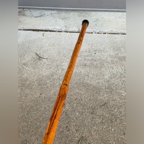 1931 Vintage Wooden Detroit American Legion Decal Badge Functional Souvenir Cane - Picture 12 of 16